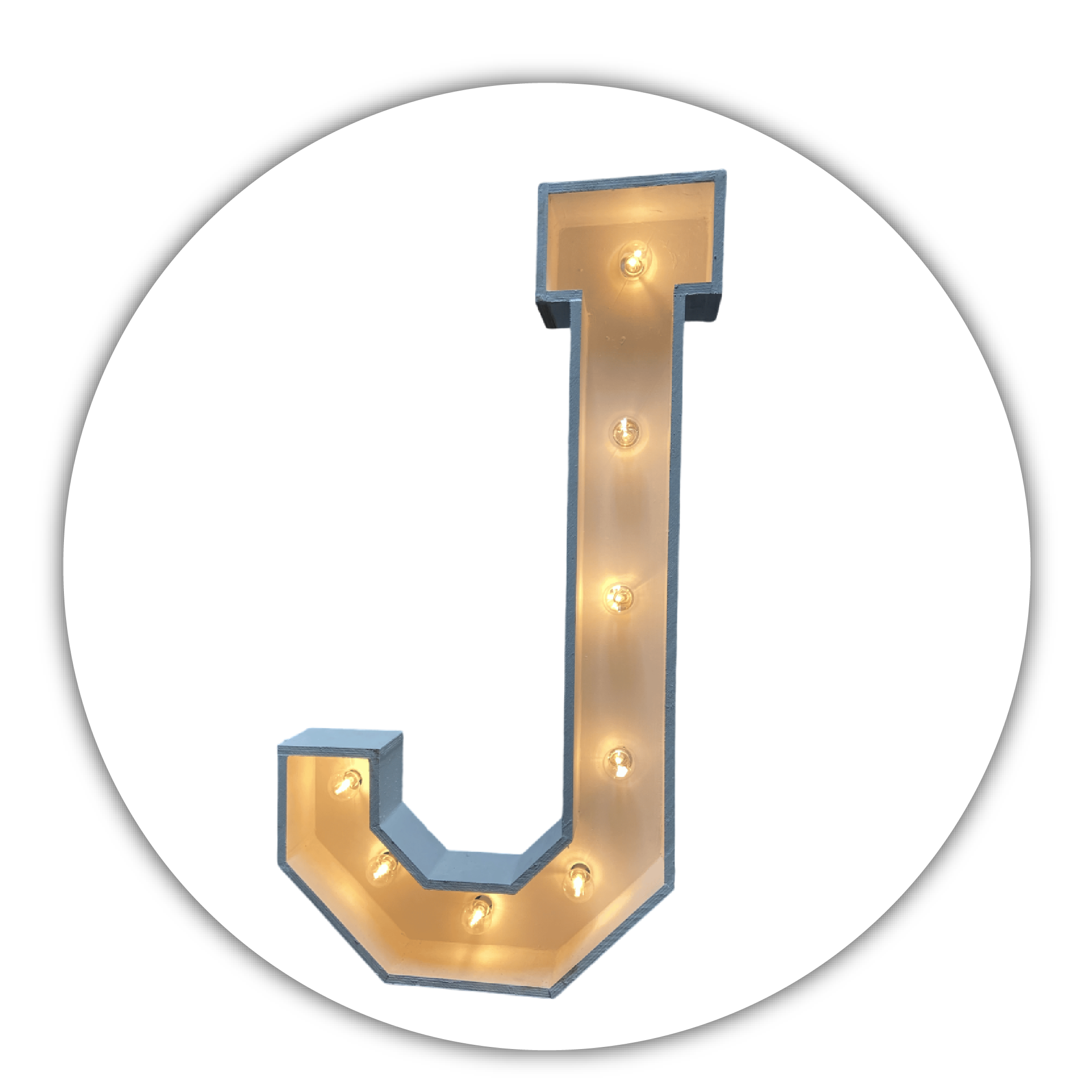 Lichtletter "J"
